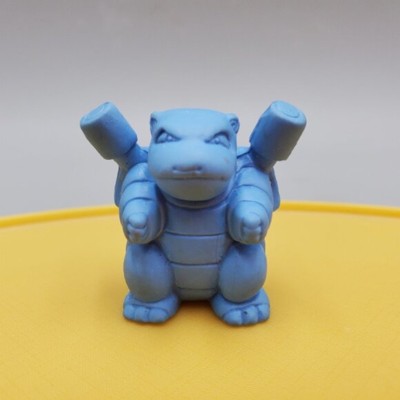 Vtg Nintendo Pokemon Rubber Eraser Keshi Figure Lot Blastoise Clefable Machamp - Picture 5 of 8